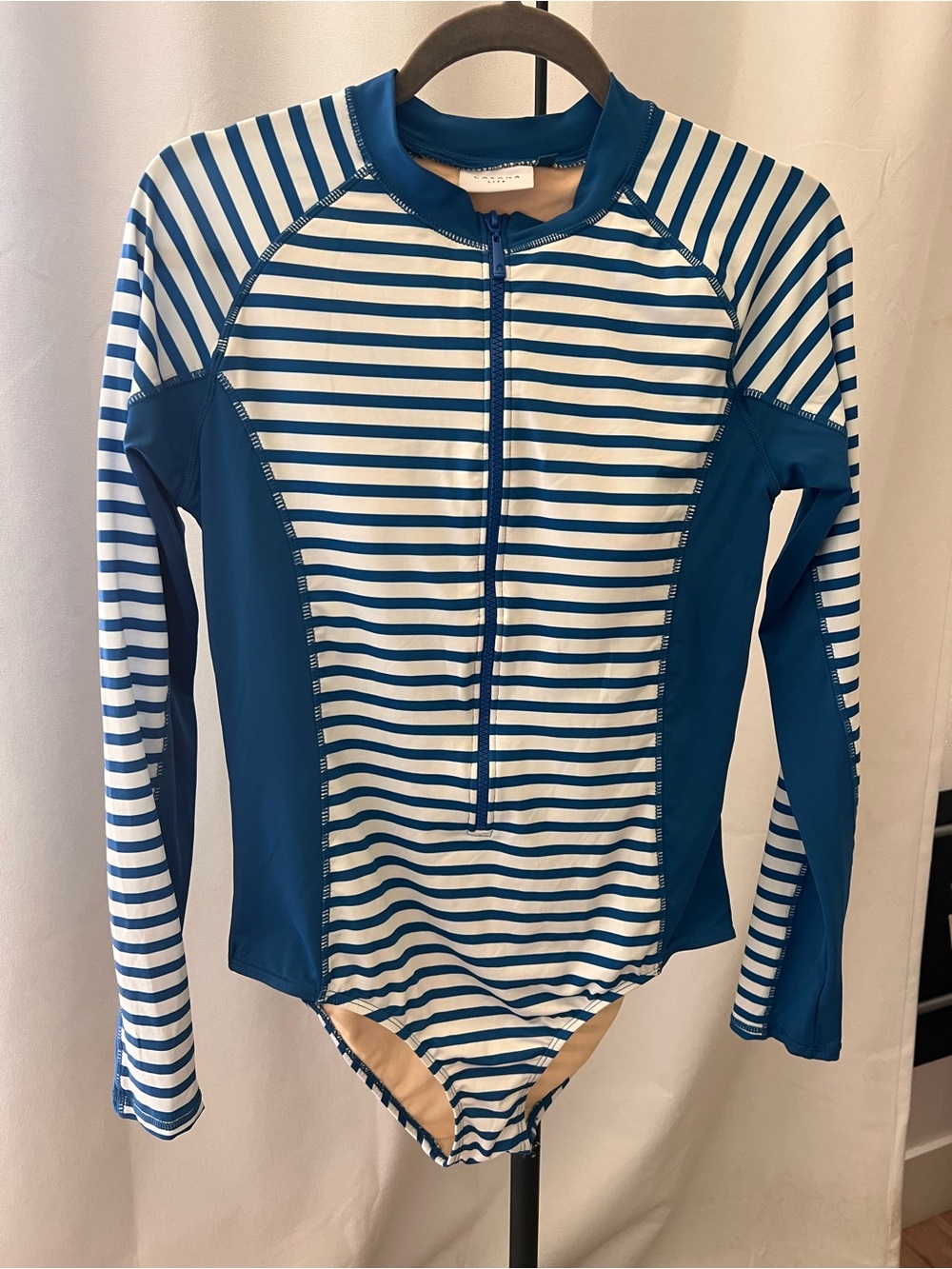 Cabana life Long-Sleeve One-Piece Rash Guard